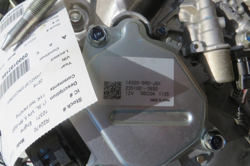 2019 Honda Clarity Engine Assembly - Image 4