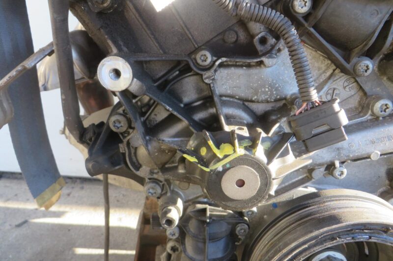 2013 Mercedes-Benz C-Class Engine Assembly - Image 4