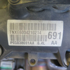 2012 Dodge Challenger Engine Assembly - Image 2