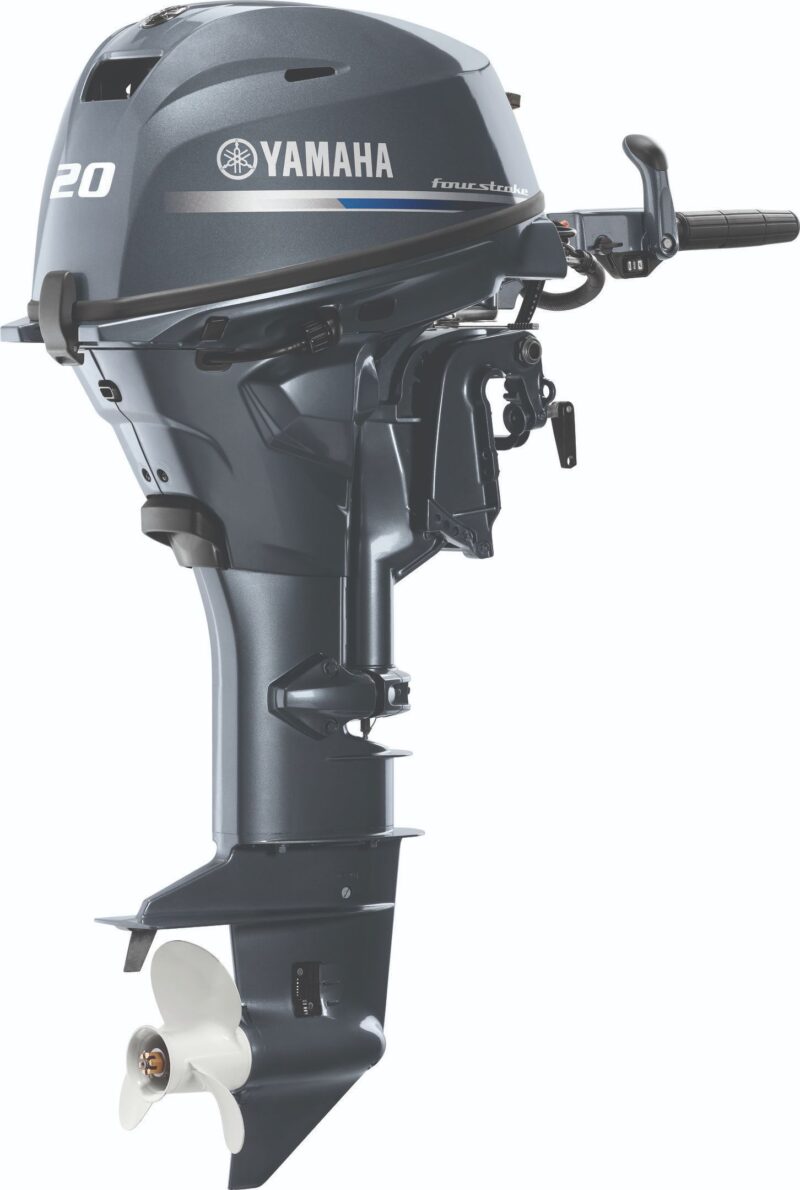 Yamaha 4 Stroke 20hp Short Shaft, Manual Start, Mechanical Trim & Tilt System, Battery-Less Electronic Fuel Injection, Tiller Handle PORTABLE OUTBOARD FOR SALE - Image 3