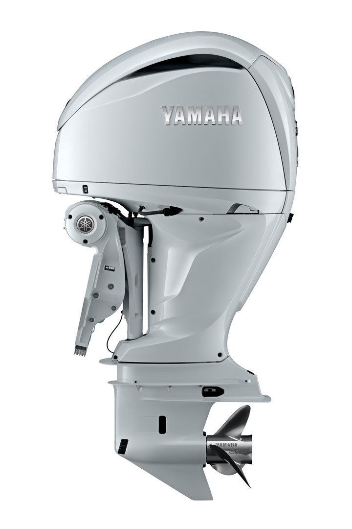 DES(Digital Electric Steering) Pearlescent White Yamaha 4 Stroke 300hp Ultra-Long Shaft EFI OUTBOARD FOR SALE