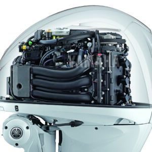 DES(Digital Electric Steering) Pearlescent White Yamaha 4 Stroke 300hp Extra-Long Shaft EFI OUTBOARD FOR SALE - Image 4