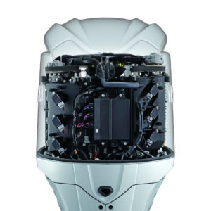DES(Digital Electric Steering) Pearlescent White Yamaha 4 Stroke 300hp Extra-Long Shaft EFI OUTBOARD FOR SALE - Image 2